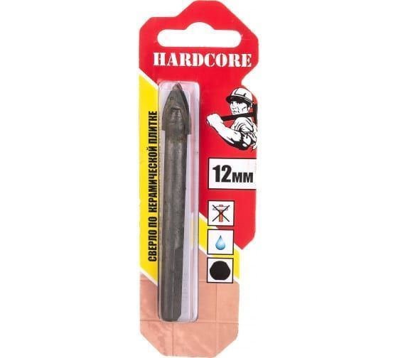 сверло по керамической плитке 12мм Hardcore 153012