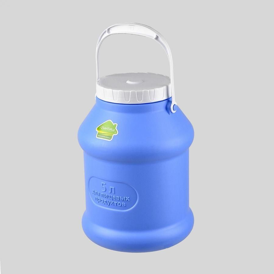 Бидон 5л просперо фиол./зеленый