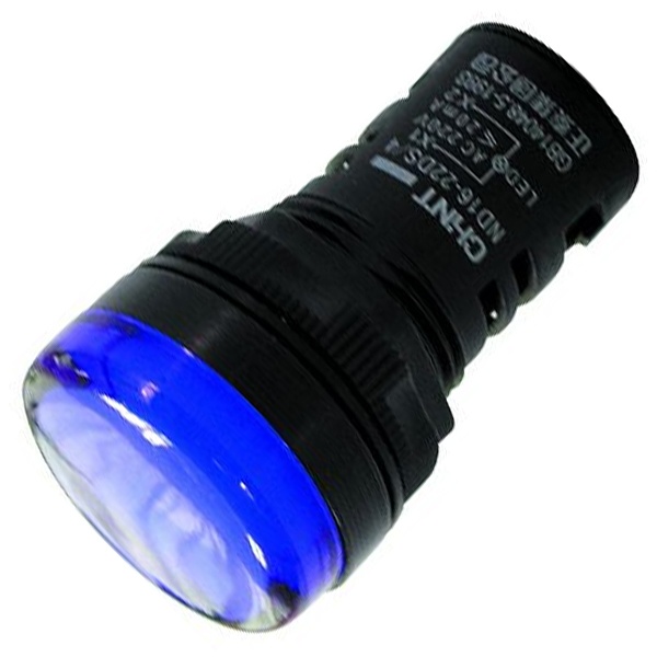 Индикатор ND16-22D/4синий CHINT 593152
