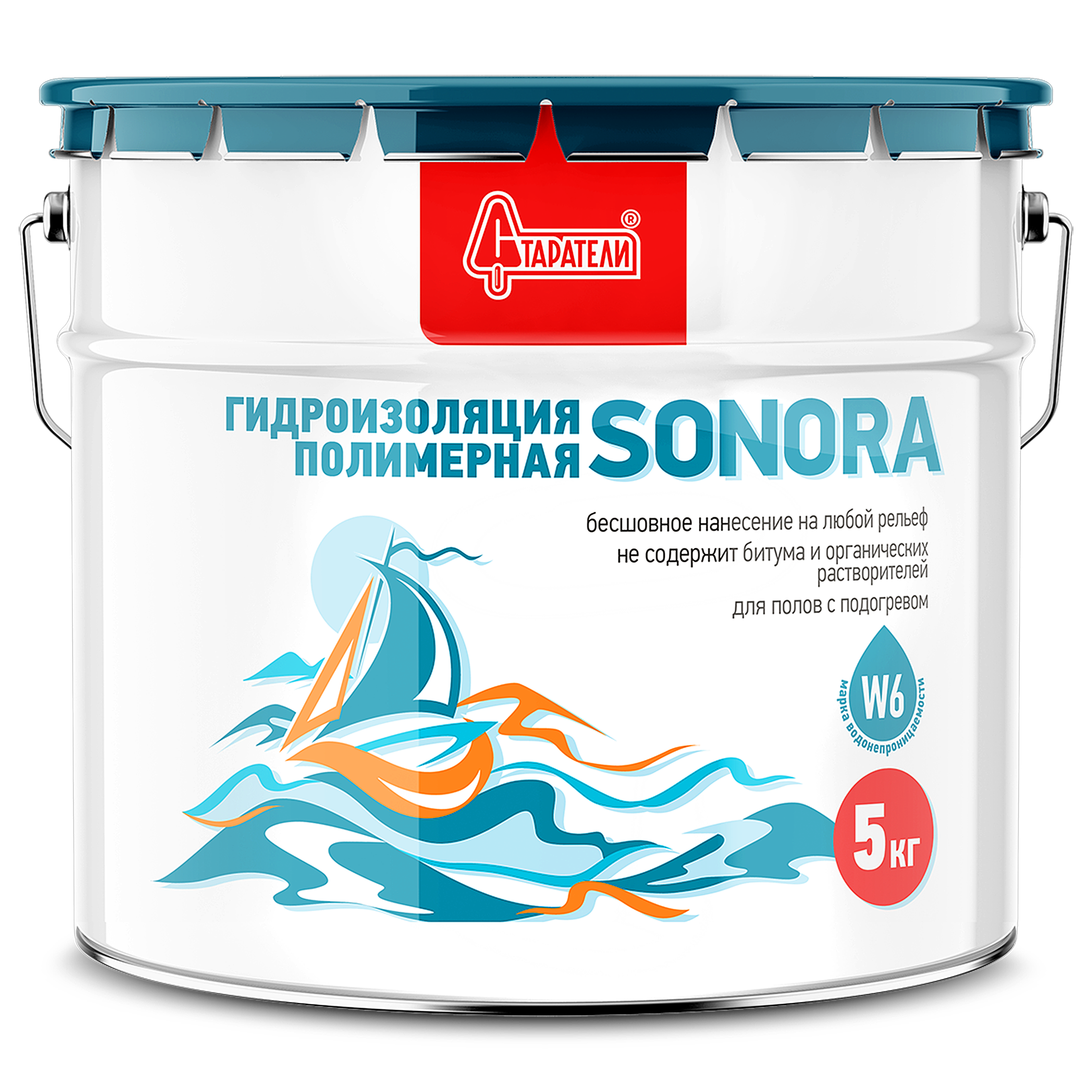 Гидроизоляция полимерная Sonora 5л Старатели