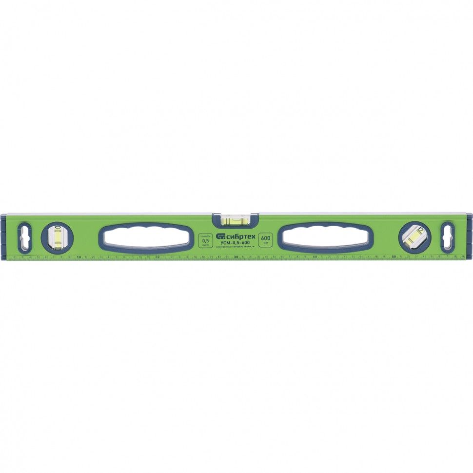 Уровень алюминиевый 400мм фрезерованный 3 глазка Сибртех 34113