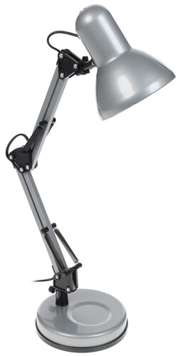 Светильник KD-313 C03 настол. 230В 60Вт E27 серебро Camelion 13641