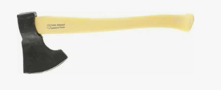 Топор кованый, деревянное топорище 500мм 1200/1550 таежный тигр