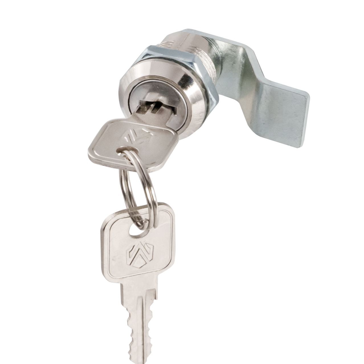 Замок почтовый Бангу 20мм ЗА-0041-20 изогнутый ригель