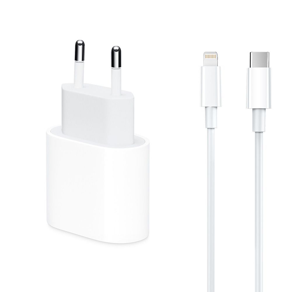 Зарядное устройство iPhone и iPad, USB-C, TYPE-C (25W) Комплект: Адаптер питания + Кабель