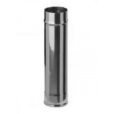 Труба-дымоход Д80  0,5 мм нерж. 0,5м.