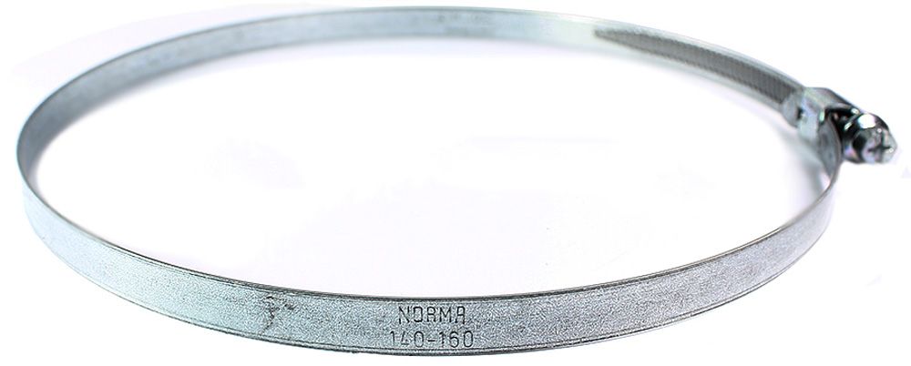 Хомут NORMA 140-160мм обжимн