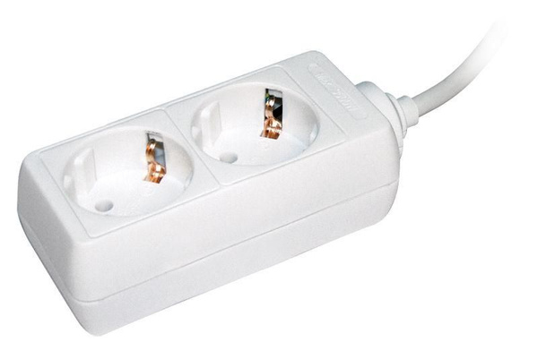 Удлинитель 2*5м с заземл. 16А IEK