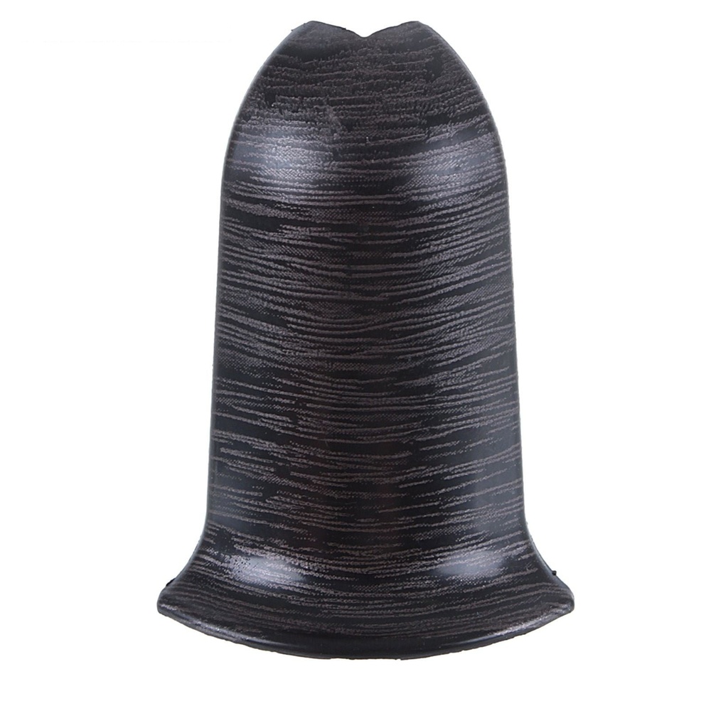 Угол наружный для плинтуса с м/к и к/к венге черный