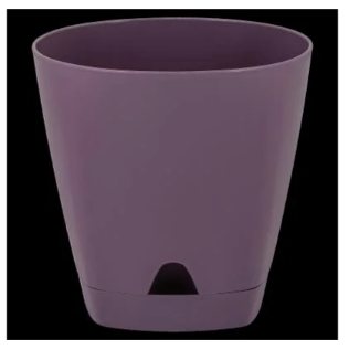 Горшок для цветов Amsterdam D 170 мм , 2,5л с прикорневым поливом Морозная слива