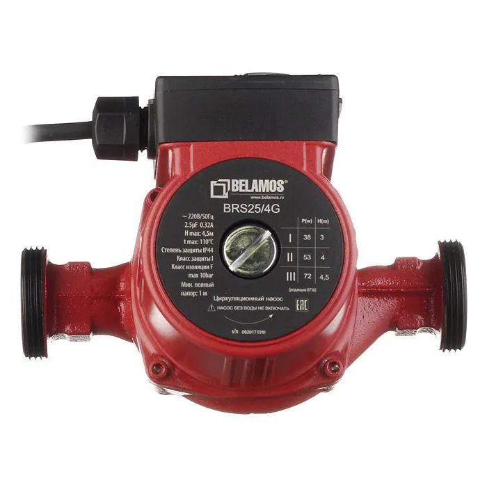 Циркуляц.насос BRS25/4G (180mm)
