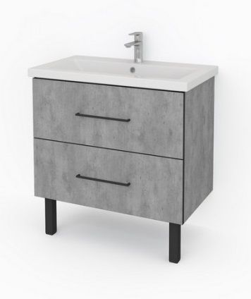 Тумба с/у 600мм Верона (ум. Como) черный