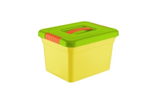 Ящик для хранения KIDS BOX с ручкой 5л мультиколор