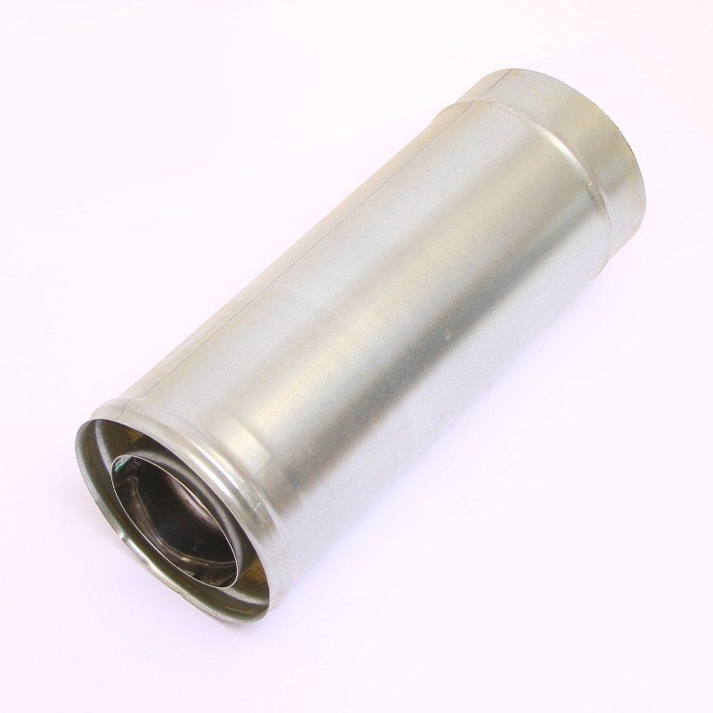 Труба-сэндвич Д150*210 L=0,5м. н+оцинк. 0,5мм.