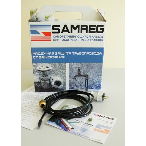 Кабель саморегулируемый 17 SAMREG- 3 (внутрь)