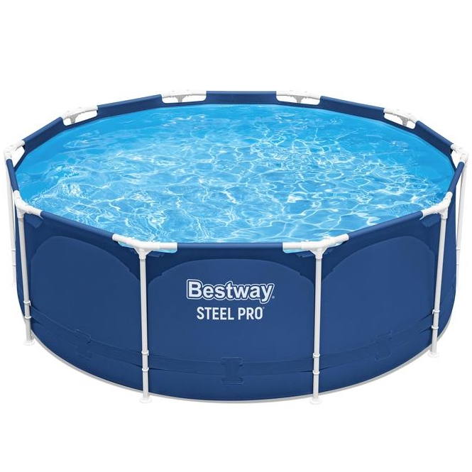 Бассейн каркасный BESTWAY 305*100см 6148л с фильтром-насосом 14415/56334