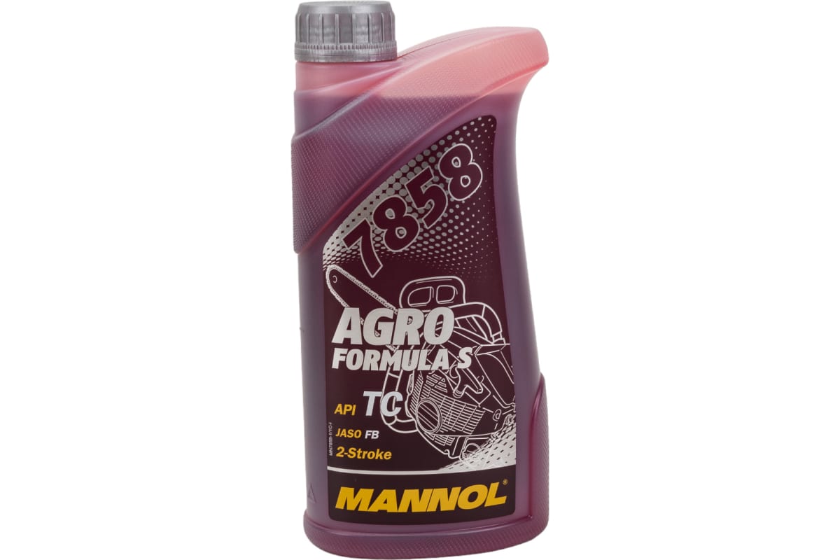 Масло для 2-х такт. двигателей 1,0л Mannol Agro Formula S синт.