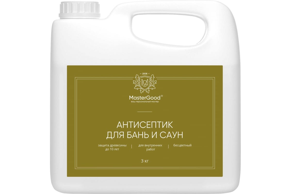 Антисептик для бань и саун 3л. Good Master