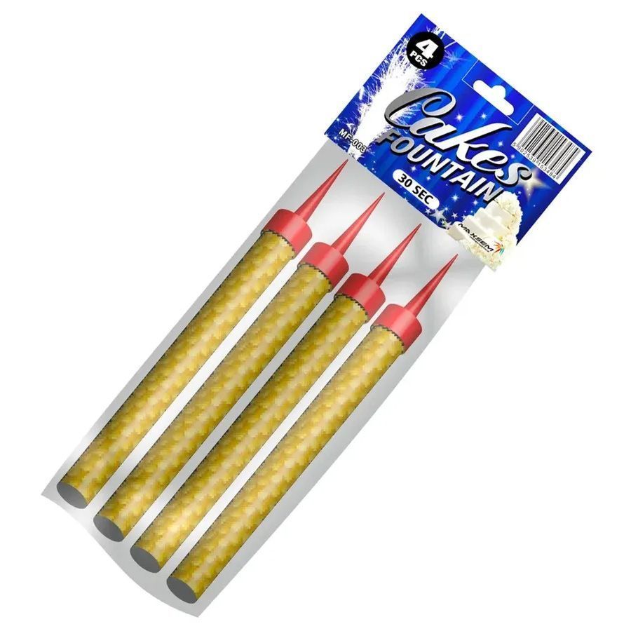 Фонтан настольный 10см 4шт. в упаковке