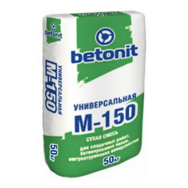 Смесь сухая универсальная М-150 50 кг Бетонит