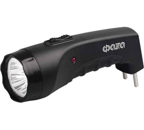 Фонарь прожектор AccuF2-L4 аккум.черный Фаза 5000797