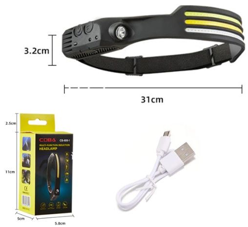 Фонарь налобный HW-213