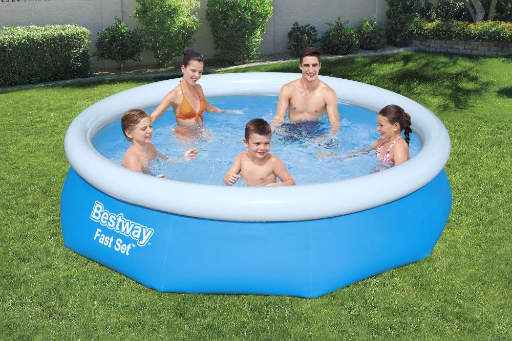 Бассейн BESTWAY Fast Set Pool надувной 305*76см.,3800л 57266 Китай