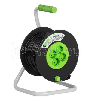 Удлинитель на пластик. катушке 4х40м с заземл. KAT-3x1-40m Greenline ПВС 3х1 Эра Б0065116