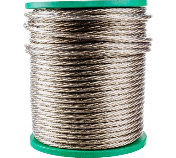 трос стальной 6/8мм в оболочке