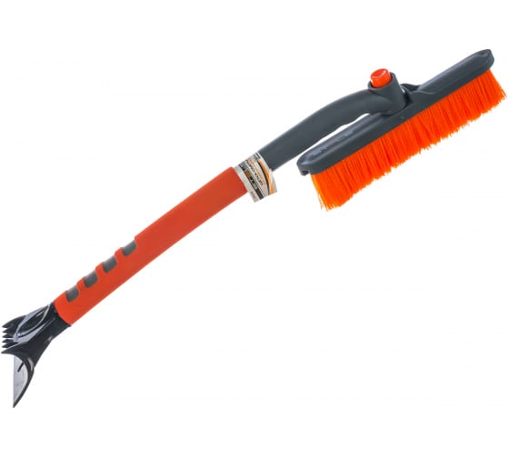 Щетка-сметка для снега со скребком 510мм Stels поворотная голова