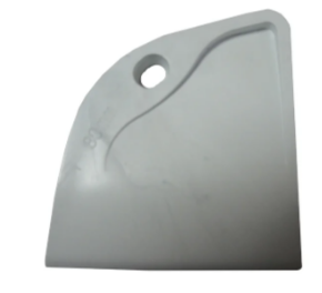 Шпатель-гладилка резиновый 80 мм, Мелодия цвета Парус