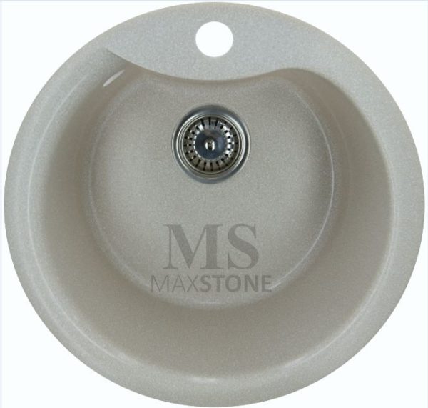 Мойка иск.камень 480 беж,без сифона MS-3
