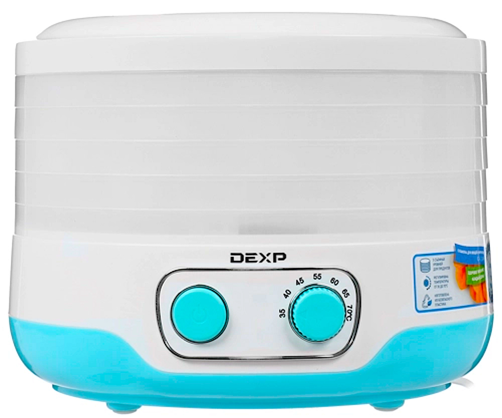 Электросушилка д/овощей DEXP FD-1250P