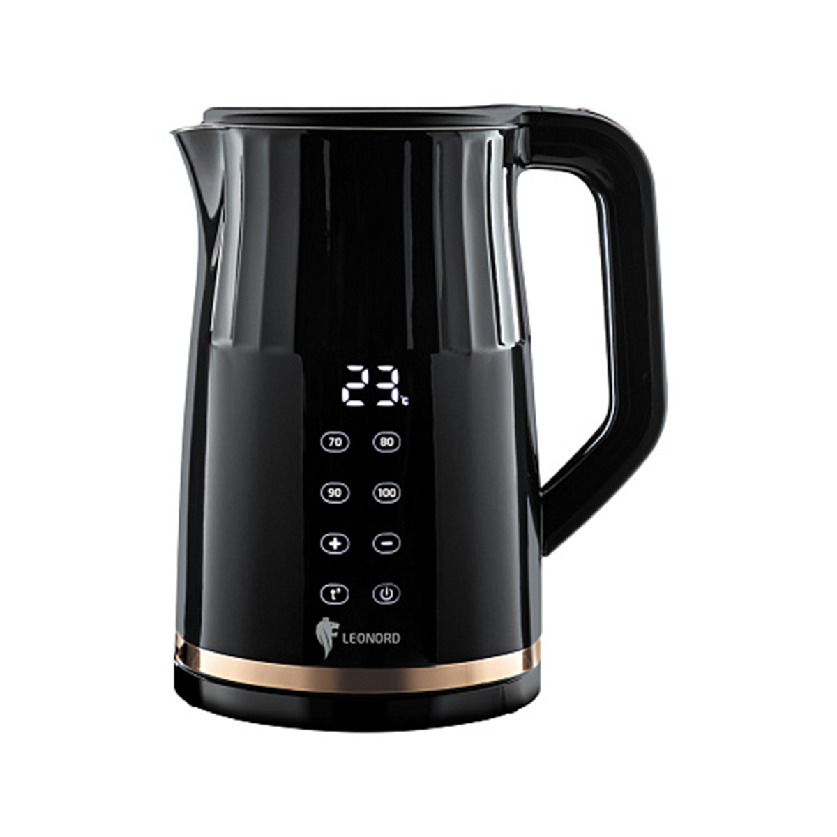 Чайник Leonord LE-1510 электрический (1,7 л) черный с золотым