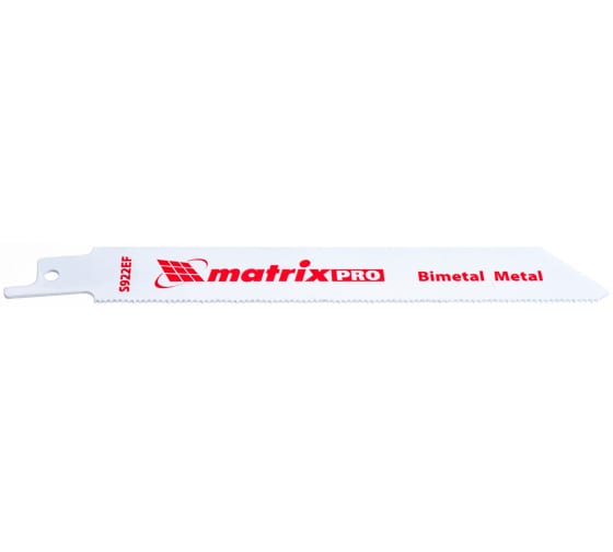 Пилки для сабельной пилы Pro Matrix S922EF 125/1.4 мм, Bimetal 782009