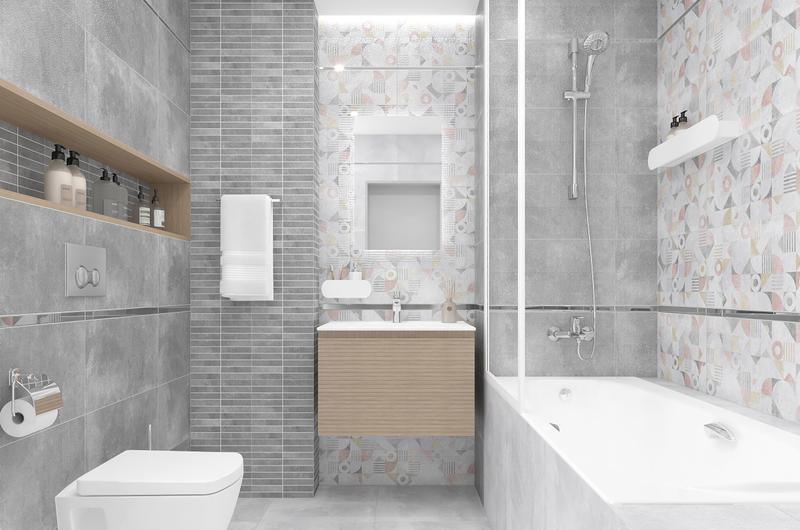 Плитка LAPARET Etnis графитовый стена 30х60
