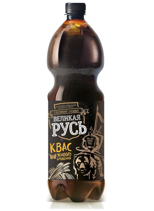 Квас Великая Русь 1,5л