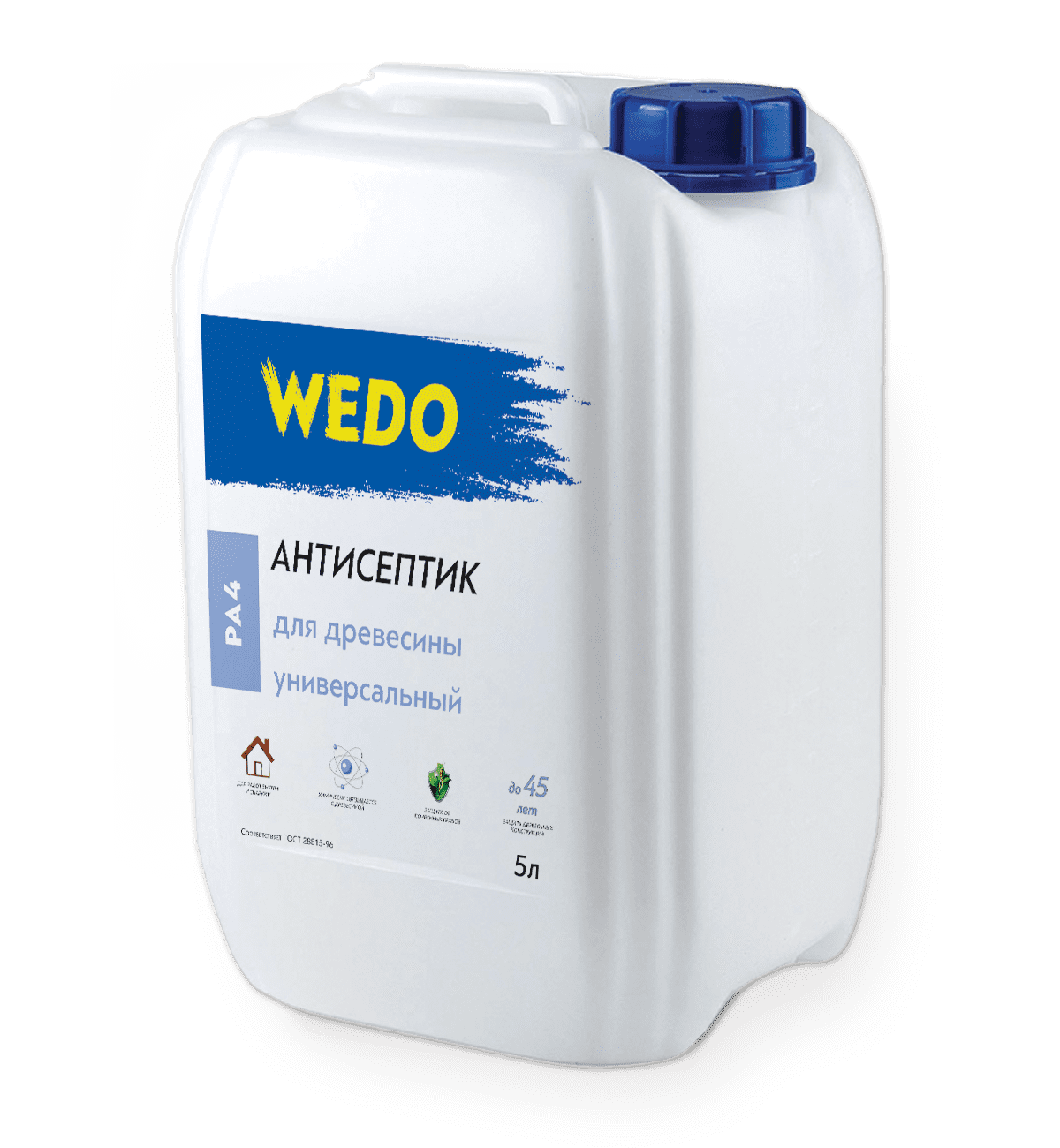 Антисептик WEDO PA 4 универсальный ХМФ-БФ 5л