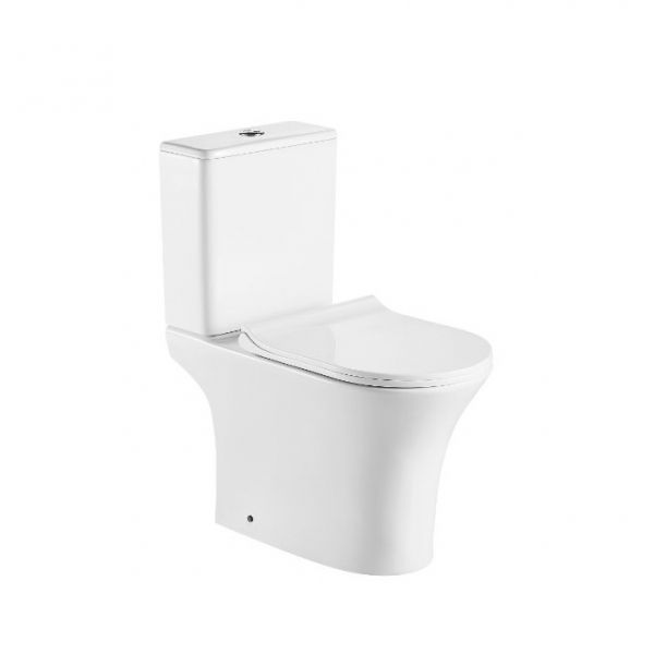 Унитаз-компакт Adele безободковый, ниж.подв, гор. выпуск, сид. микролифт LT-2182A-R АДЕЛЬ