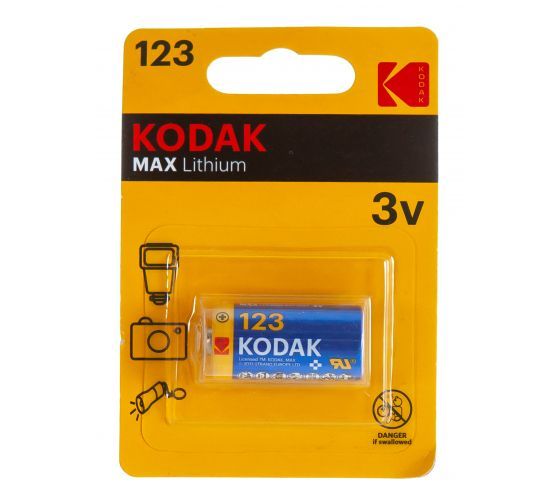 Элемент питания KODAK 3V CR123A