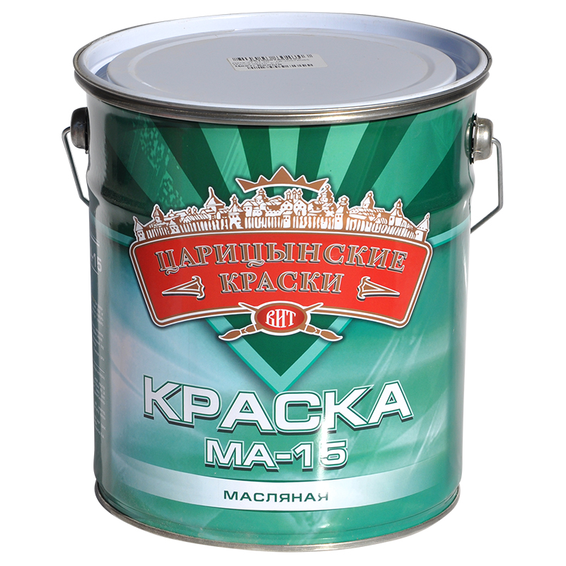 Краска МА-15 белая "Царицынские краски" 5 кг
