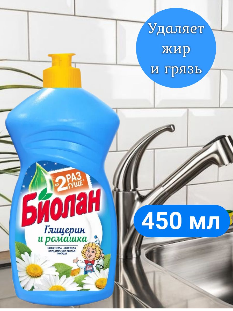 ср-во/пос БИОЛАН 450 глицерин ромашка