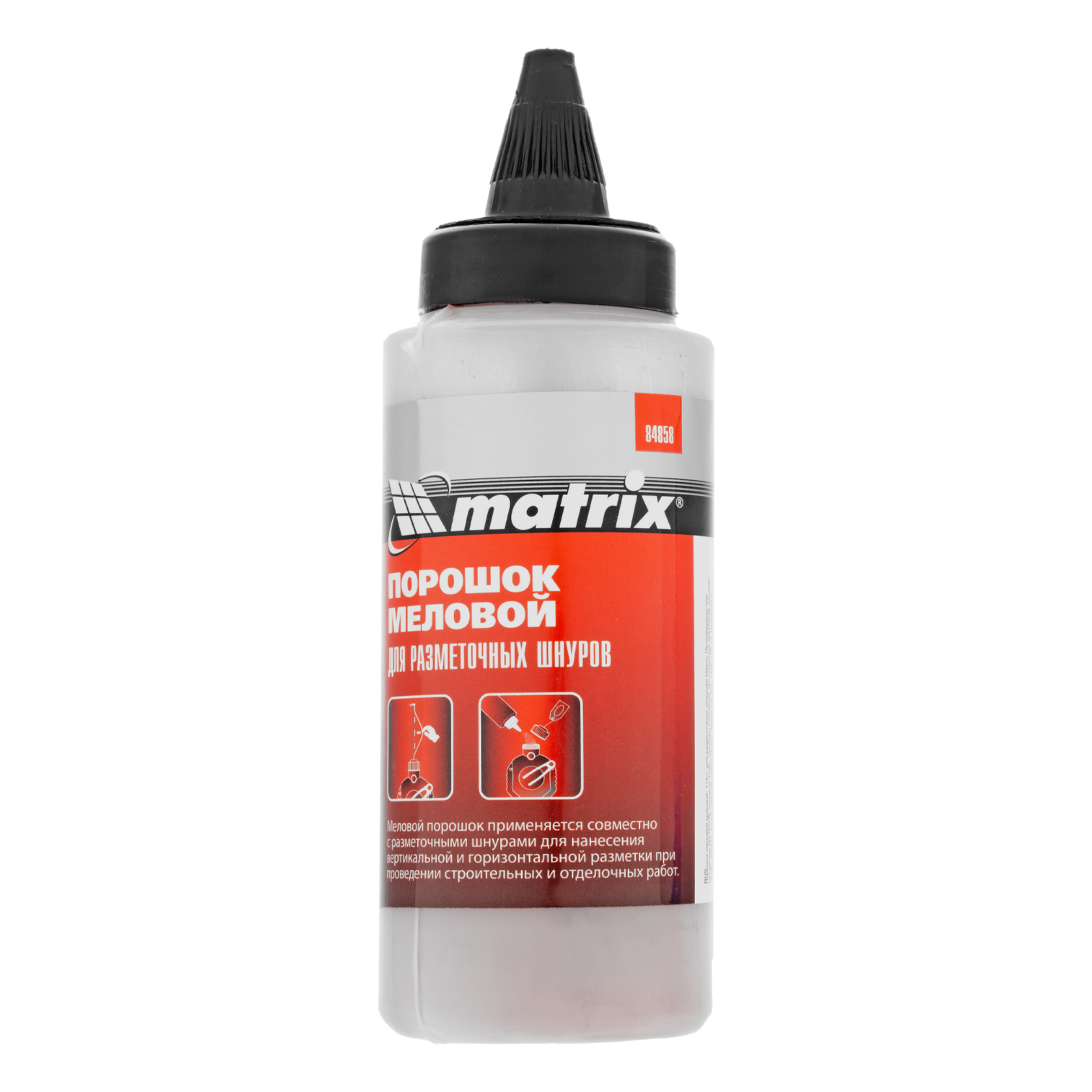 Порошок меловой 115 г, для разметочных шнуров Matrix 84858/84860