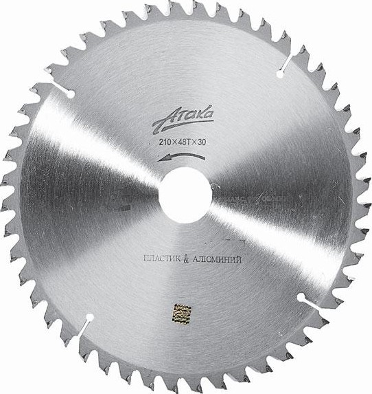 Диск пильный 210*48Т*30мм Атака 8077800
