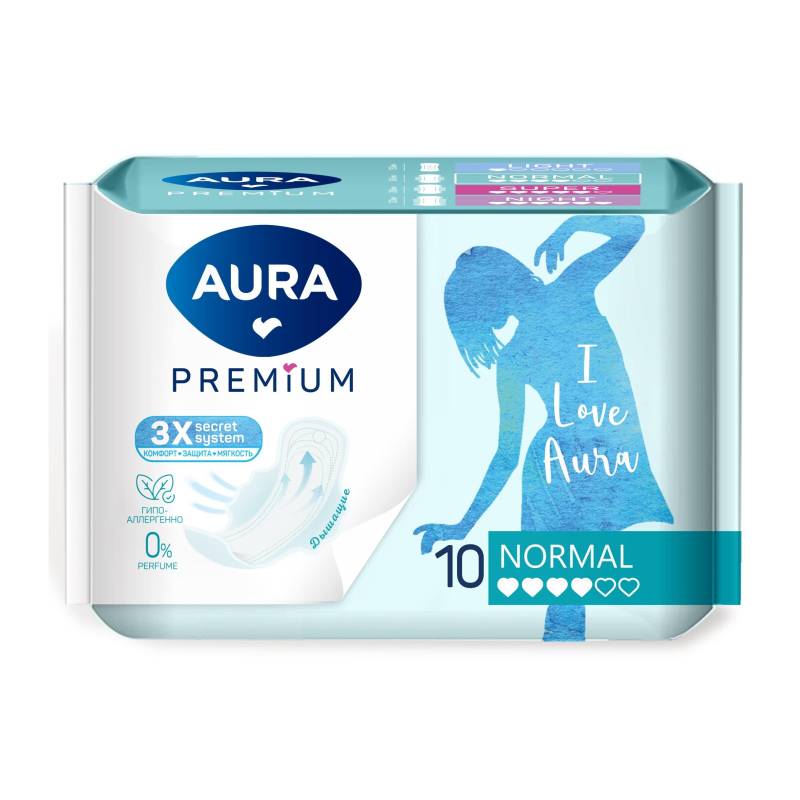 Прокладки Aura premium 10шт