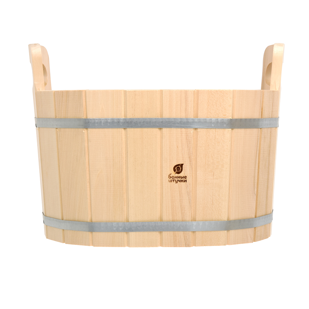 Ушат шайка 20л липа овал Банные штучки