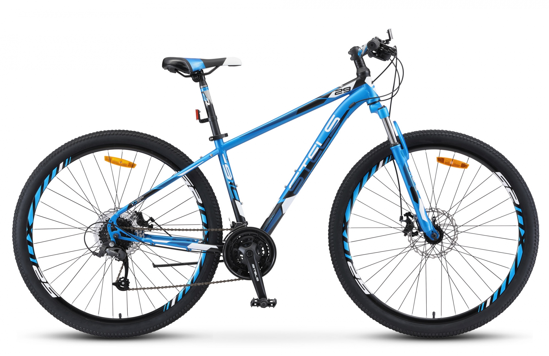 Велосипед СТЕЛС 28"(29") Navigator 910 MD (18,5" Синий/черный)