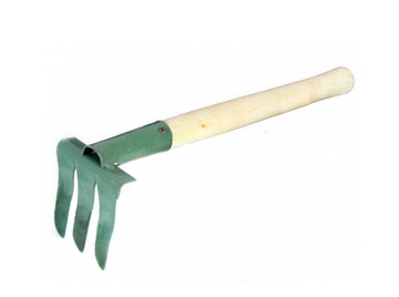 Грабельки 3-х зубые витые с дер.руч. ГВ-3 СОИ 209