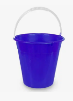 Ведро 10 л евро пищевое пластик цвет в ассортименте