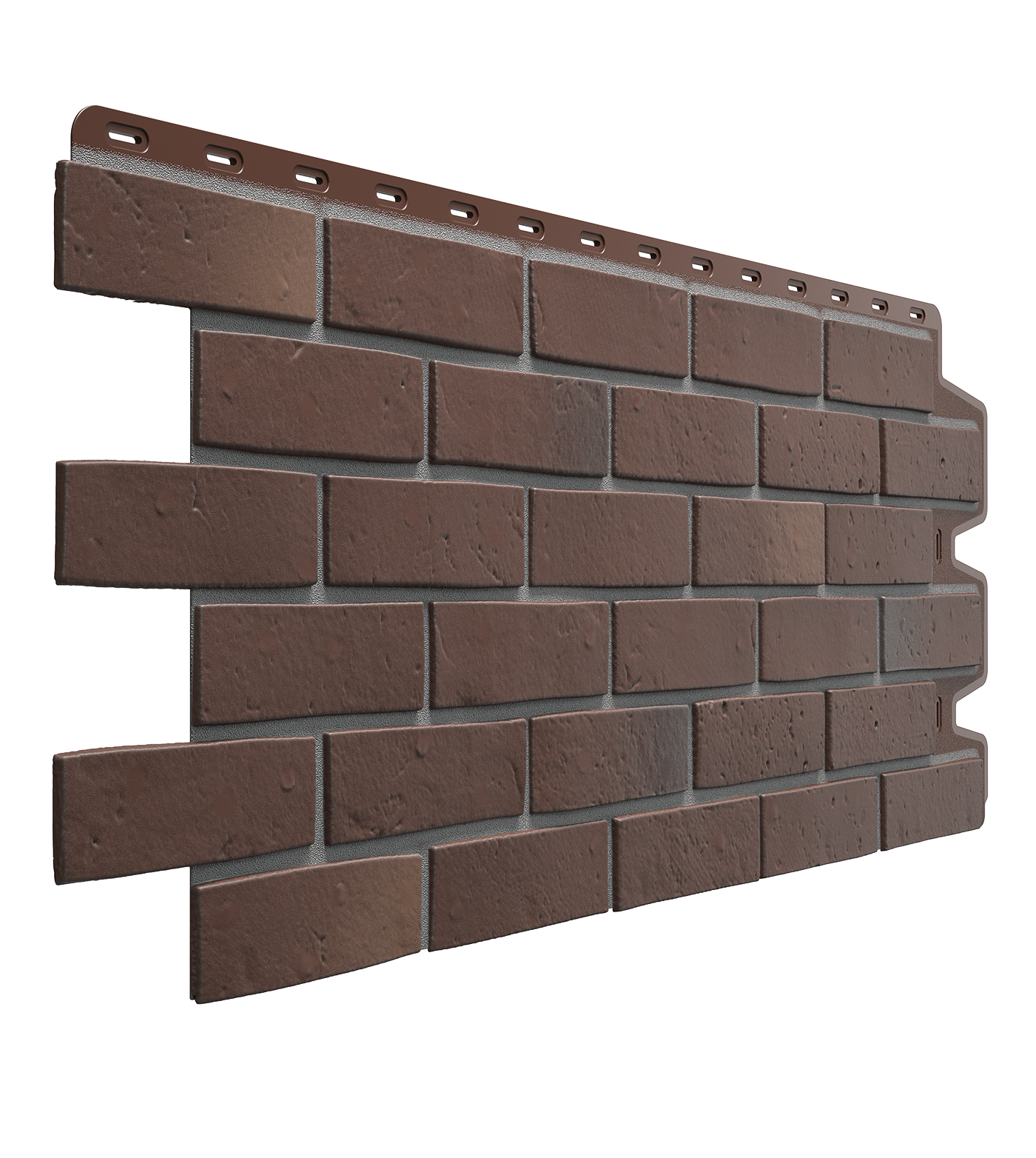 Сайдинг цокольный Döcke Premium Berg, коричневый 1015*434*17 (S=0.44051м2)